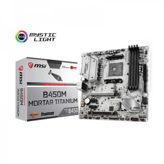 Msi B450M MORTAR TITANIUM Motherboard